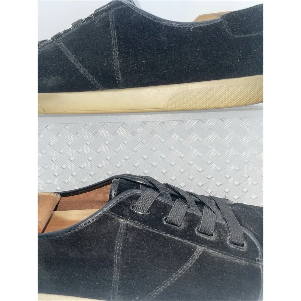 Vionic Womens Sneakers Shoes Brinley Size 11 M Black White Suede Comfort Lace Up